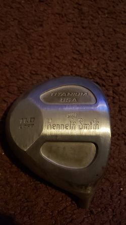 Kenneth Smith titanium golf head