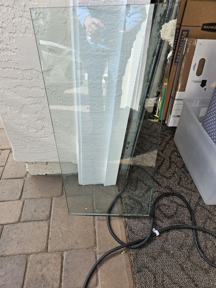 Rectangle Glass Shelf