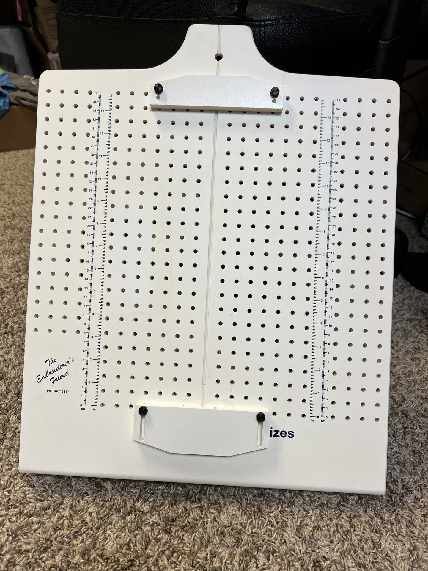 Embroidery Hooping Station