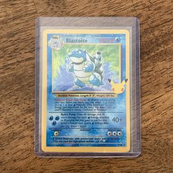 Pokémon 25th Anniversary Blastoise