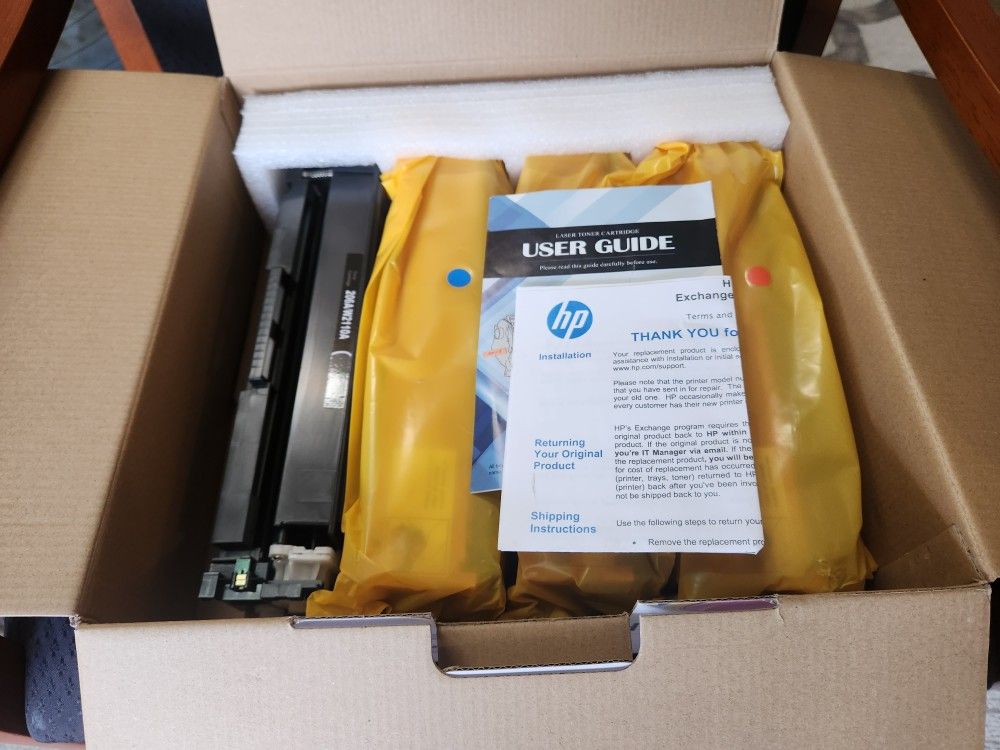Printer Toner Cartridges - Barely Used - 206A Premium