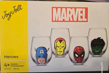 Marvel ☆NEW☆ 4pc. 19oz glasses
