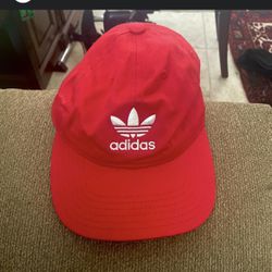Red ADIDAS hat