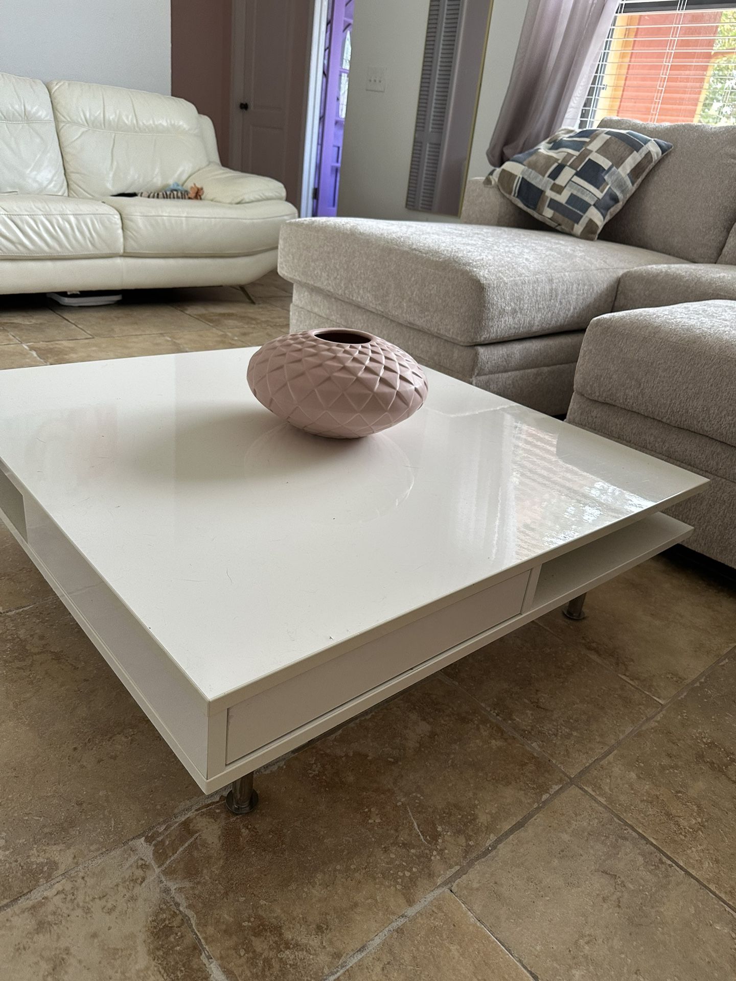 White Coffee Table