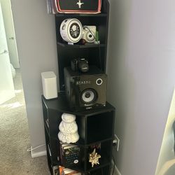 Black Corner Shelf