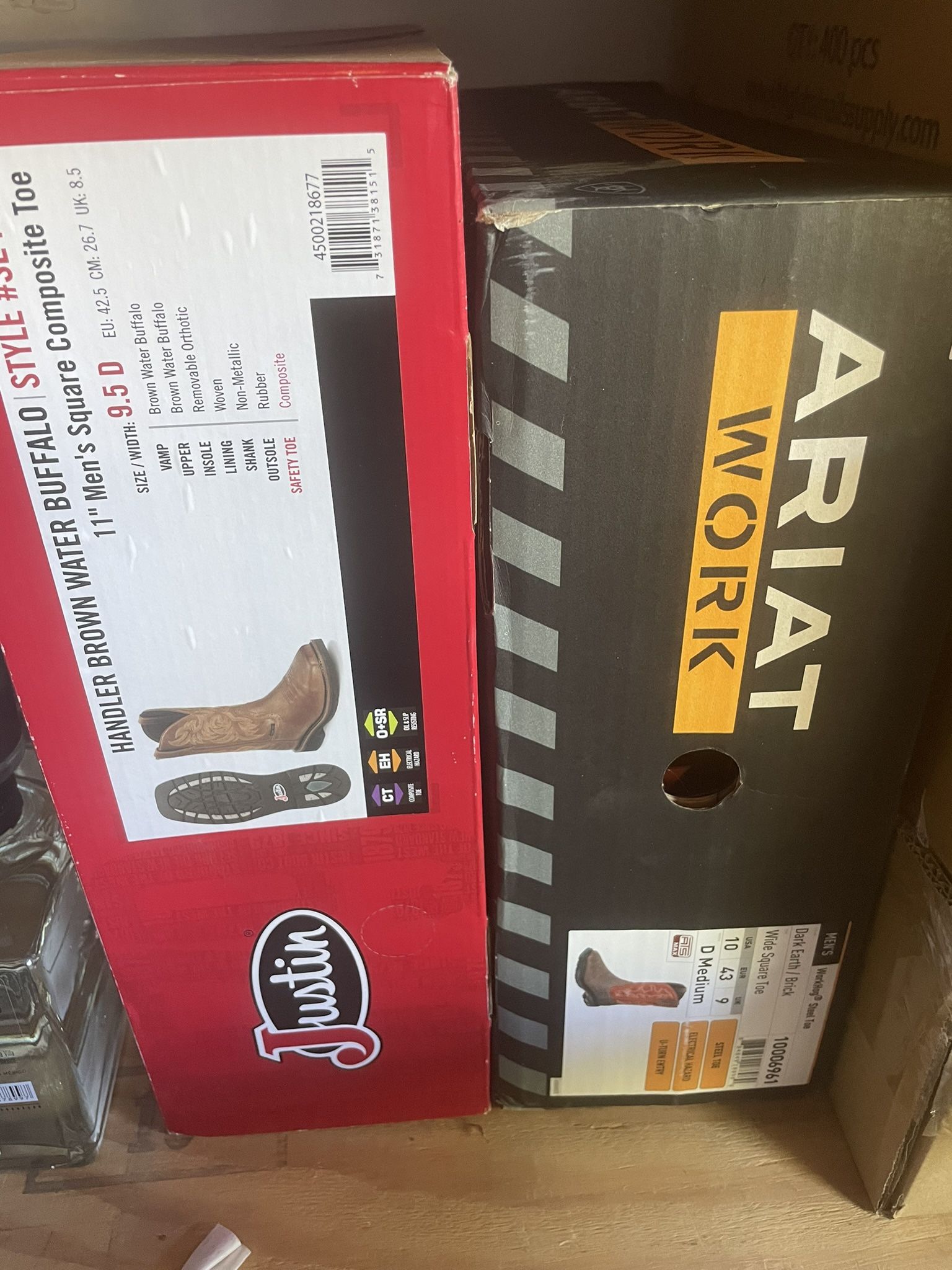 Ariat wrk Boots Men’s Work Hog Steel Toe
