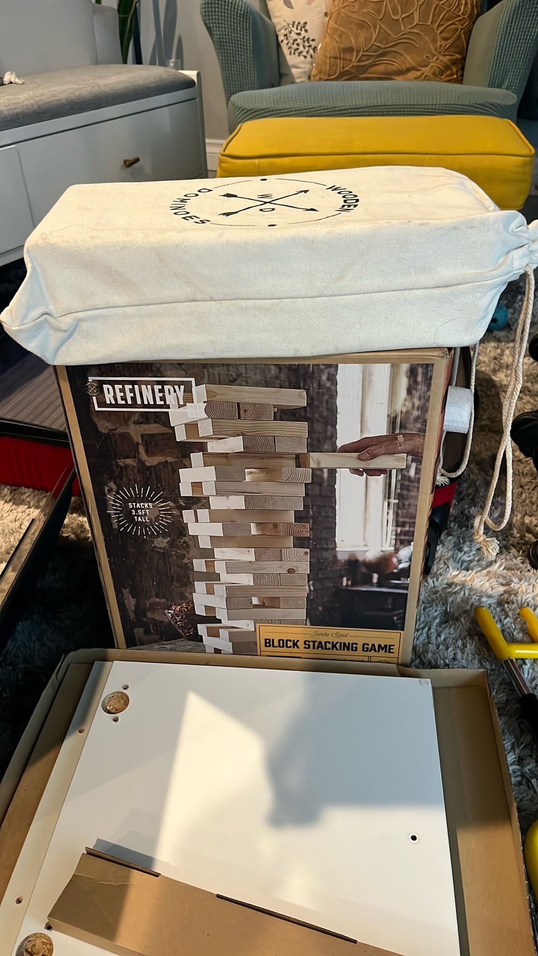 Giant jenga & Dominos Set