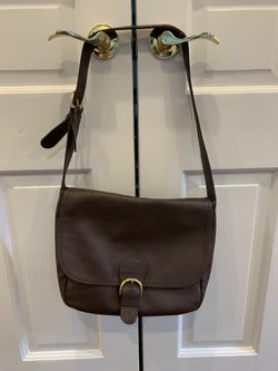Coach leather bag
