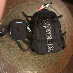 Supreme Backpack And Crossbody Bag (Both For $120) (new)