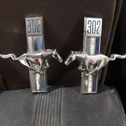 Ford Mustang Emblems  In Very Good Conditions 