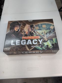 Pandemic Legacy Season 0 board game (partially played)