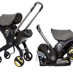 NEW -  Car Seat & Stroller, Greyhound - All-in-One Travel System