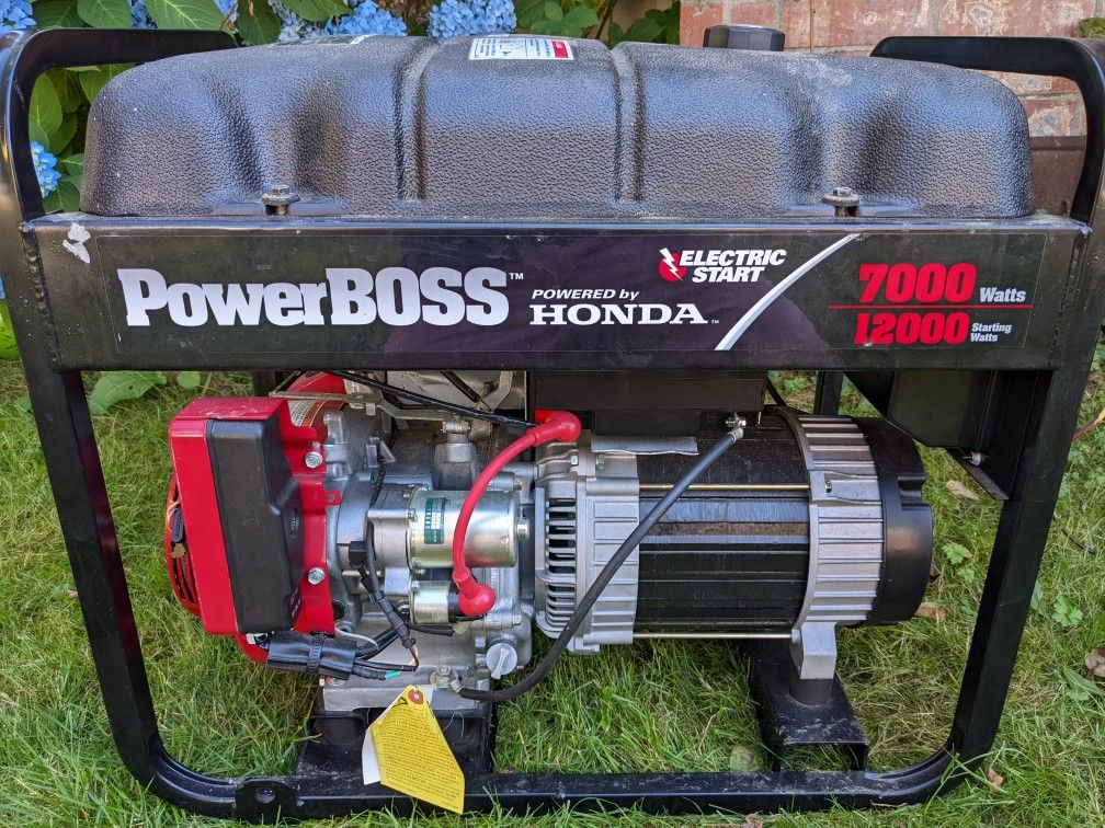 Honda PowerBoss 7000 Watt Generator