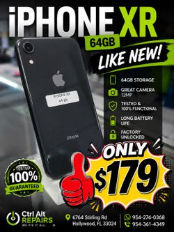 📱 iPhone XR 64GB – Unlocked – Only $179! 🔥