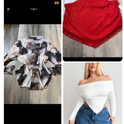 Women Plus Size Tops!
