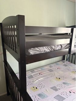 90% New Solid Wood Bed for Sale