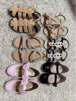 Various Little Girl SIZE 10 Shoes