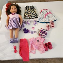 Our Generation Doll With Clothes