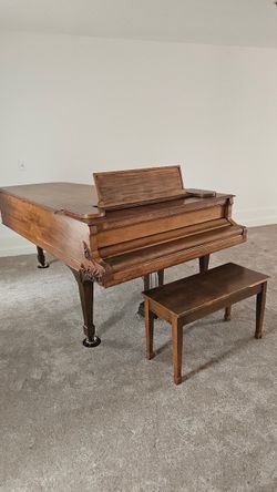 Steinway model C rosewood grand piano