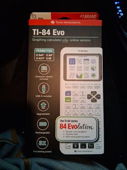 TI-84 EVO GRAPHING CALCULATOR