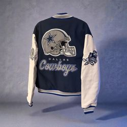 Cowboys varsity jacket
