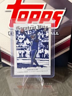 2025 Topps Greatest Hits Uchenna Nwosu Football Card