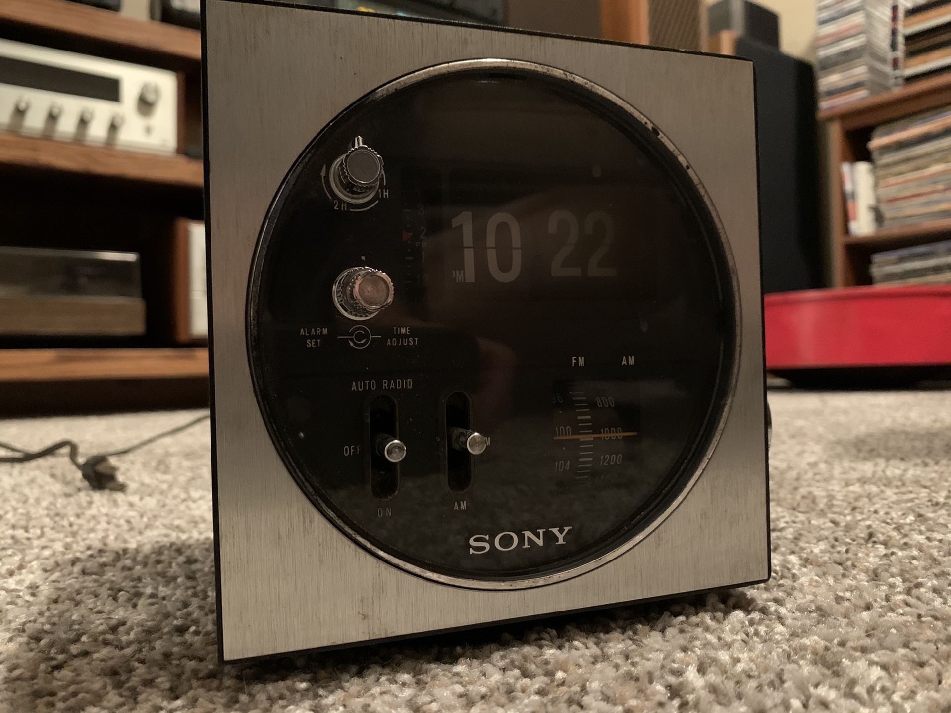 Sony flip clock