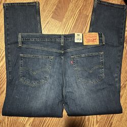 Mens Levi's 511 Slim Fit 36x30 Medium Wash New