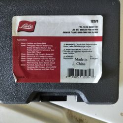Lisle 13270 Oil Filter Socket Set 
