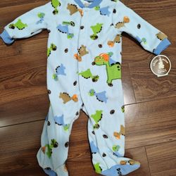 Carter's 6-9 Months Fleece Pajama 