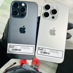 iPhone 15 Pro Unlocked 256GB $699 or $60 Down!