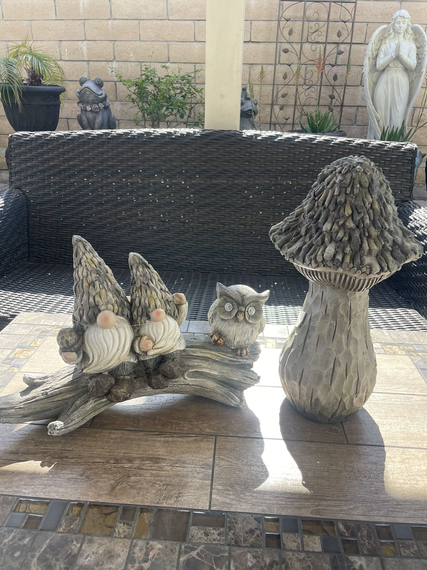 Outdoor Gnomes Decor Set