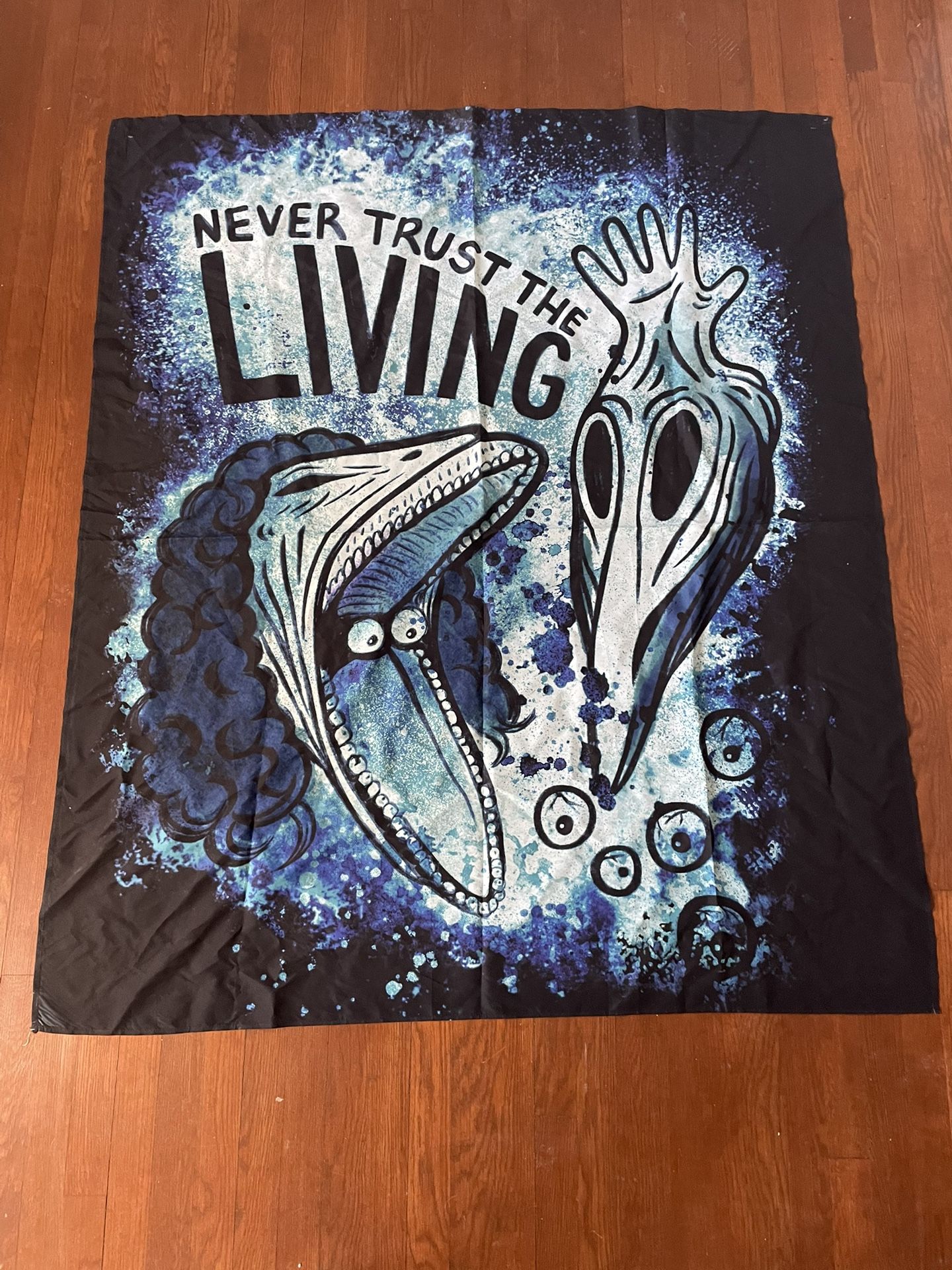 Never Trust The Living Beetlejuice Tapestry