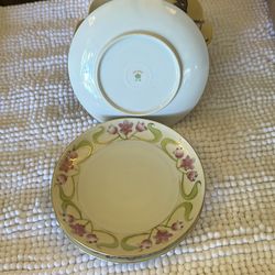 Nippon Porcelain Plate - 4 plates