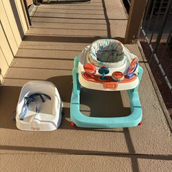 Booster Seat And Walker