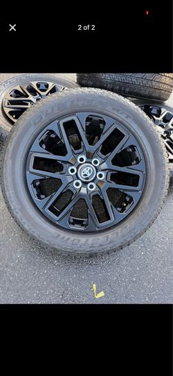 2026 Toyota Tundra OEM Wheels 20x8 6x139.7mm (or 6x5.5")