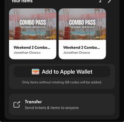 Splash house weekend 2 combo pass