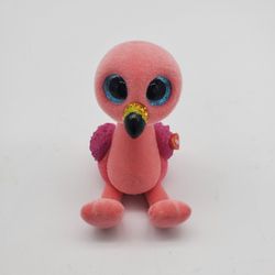 Ty Beanie Mini Boo ( GLIDA ) the Flamingo 2 inches Series 3 Collectible