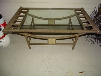 4 ft vintage coffee table vintage