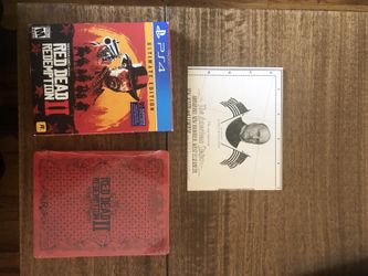 New Red Dead Redemption 2 Steelbook with map (no code)