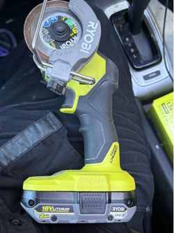 Ryobi cutoff tool and battery pack