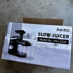 Aeitto Slow Masticating Juicer, Cold Press Jucier Machine