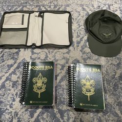 BoyScouts’s :Two Handbook, Book Cover, and One Cap 