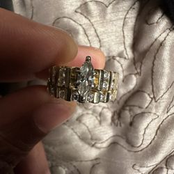 14k Solid Gold wedding Band