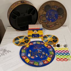 The Wonderful World Of Disney Trivia Game 1997 By Mattel