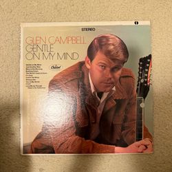 Glen Campbell Gentle On My Mind Vinyl Record