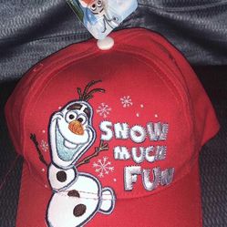 Disney Boys Frozen Olaf Baseball Cap New