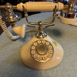 Vintage Phone , Real Brass Nicely Made,