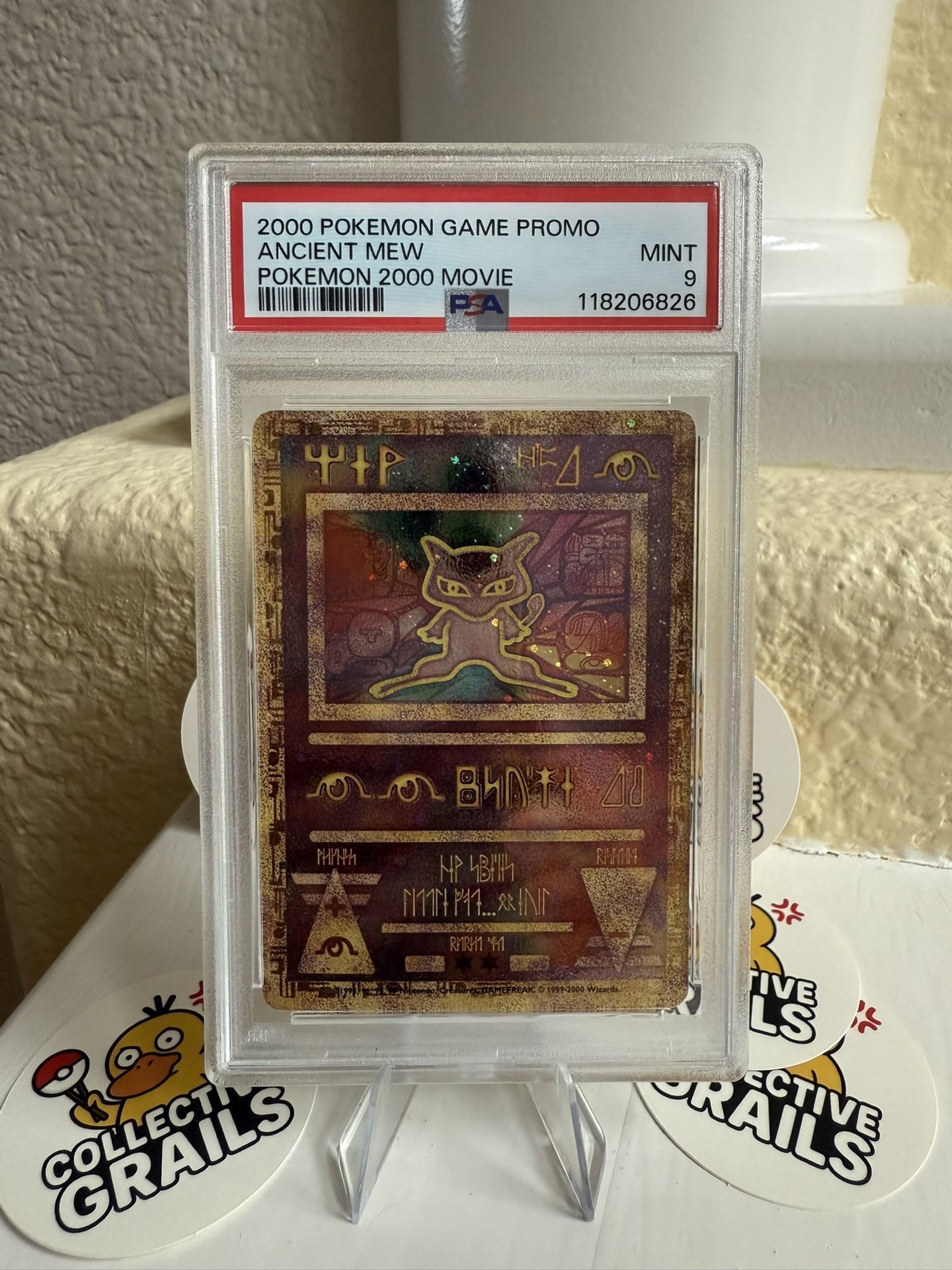 2000 POKEMON GAME MOVIE POKEMON 2000 MOVIE ANCIENT MEW PSA 9