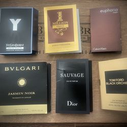 6 Different 1.5ml Fragrances 